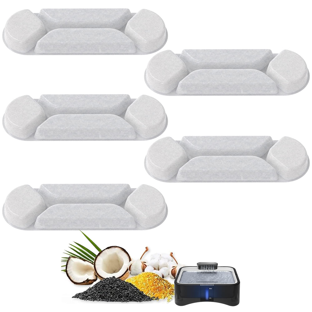 Upsky filtre eau chien multi-couches pour eau plus claire et plus fraîche.