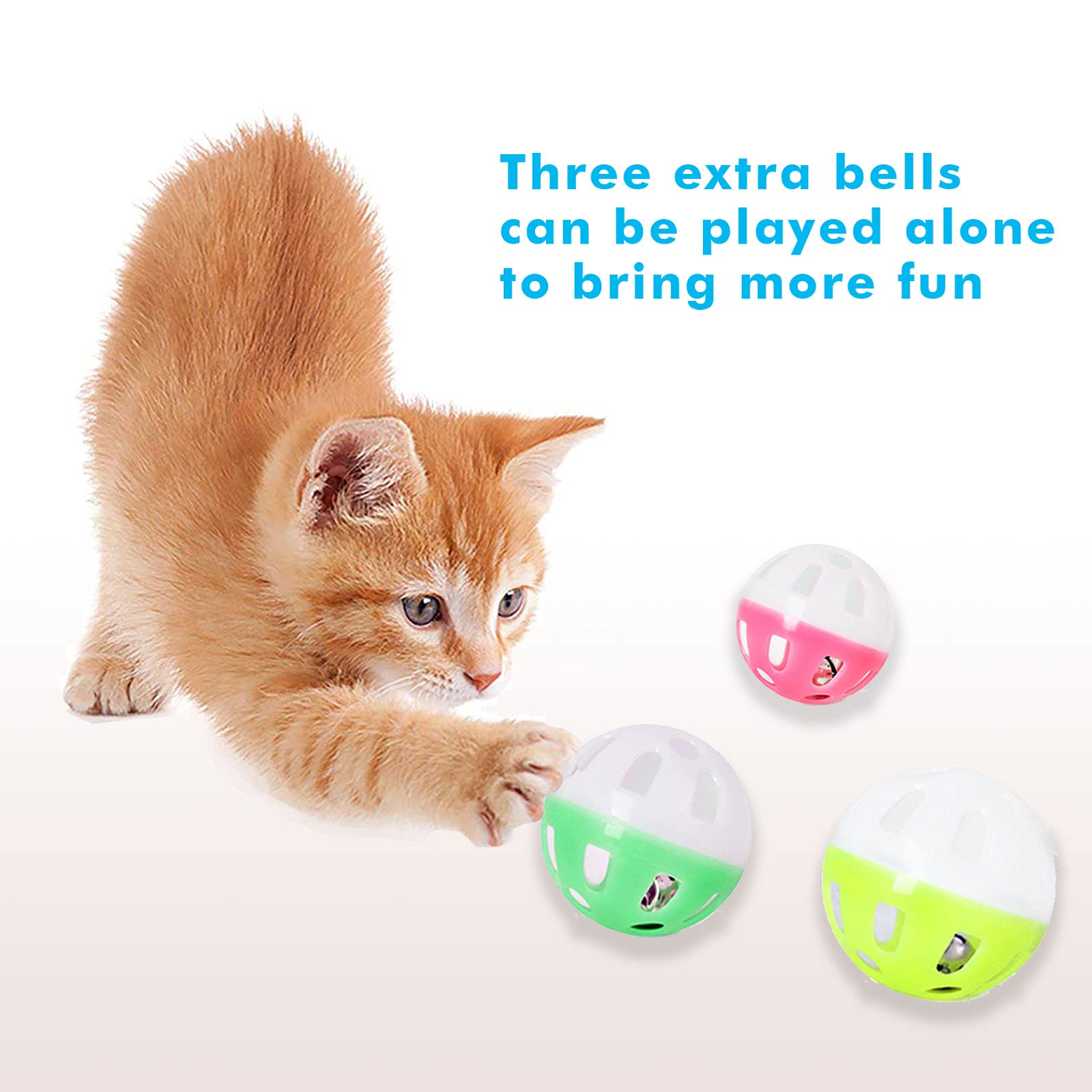 Upsky jouet pour chat à plateau rotatif, démontable en 4 niveaux pour l’amusement.