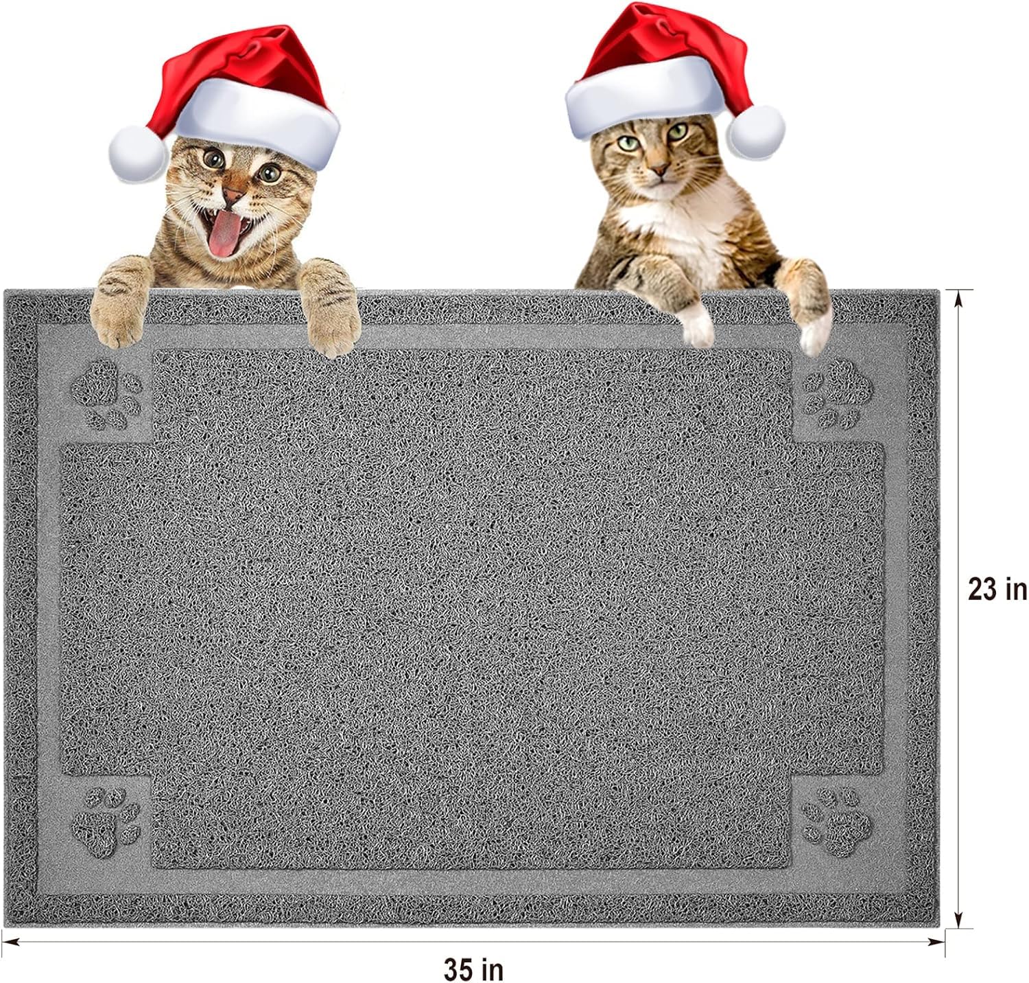 UPSKY motif-original tapis-litière retient les grains sur les pattes.