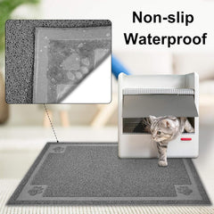 UPSKY nettoyage-facile tapis-litière se nettoie rapidement au balai ou aspirateur.
