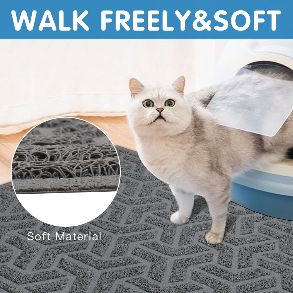 UPSKY Tapis Litière Chat XL dimensions 47 x 35 pouces.