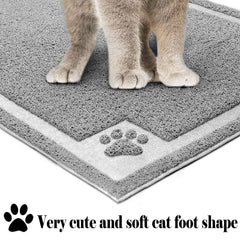 Upsky tapis litière chat – design original pour ramasser les grains.