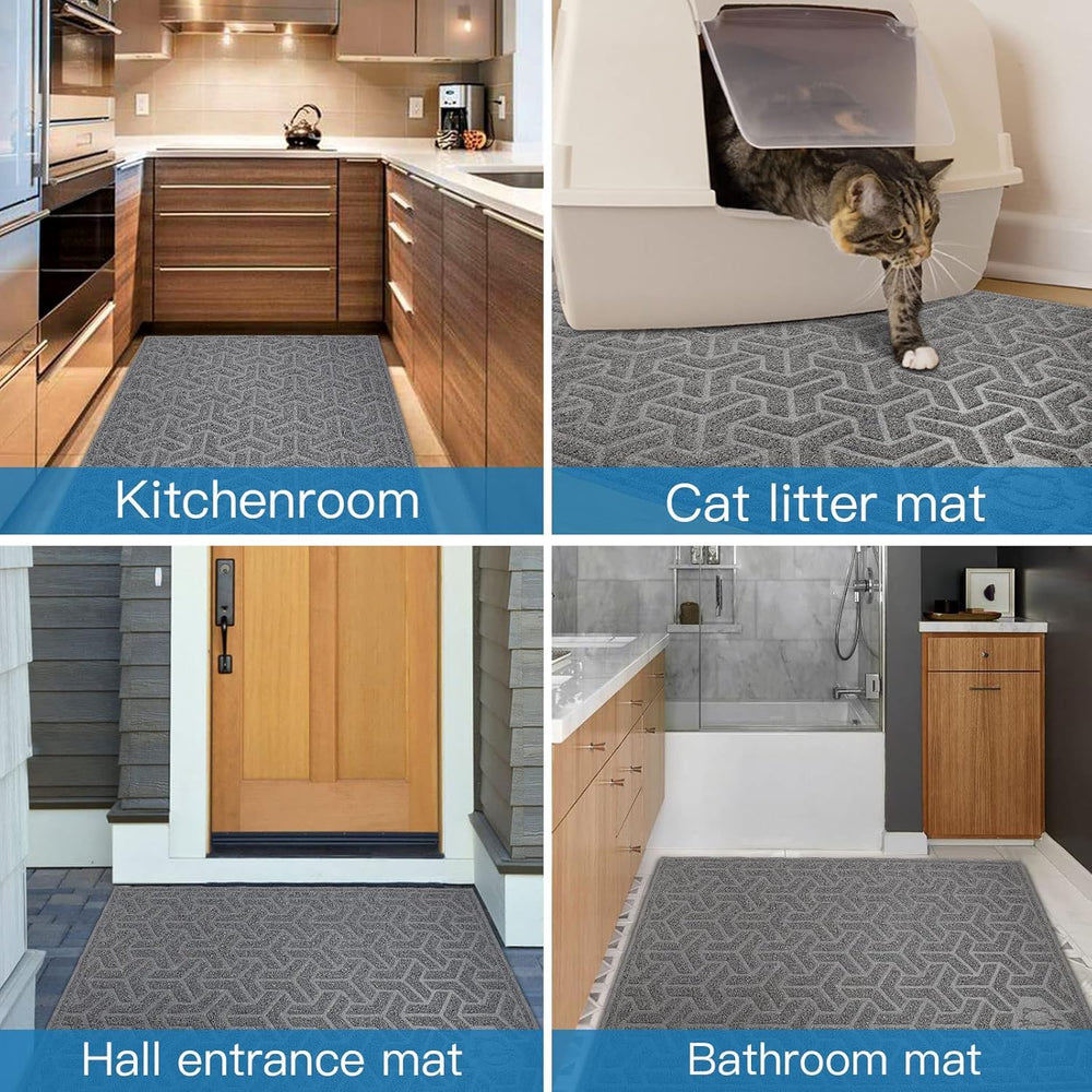 UPSKY Tapis Litière Chat XL design polyvalent pour usage multiple.