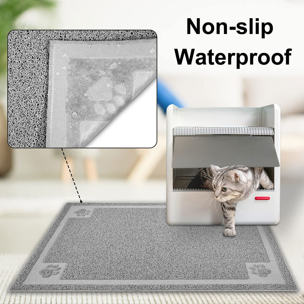 Upsky tapis litière dos anti-glissant – maintien sûr sur le sol.