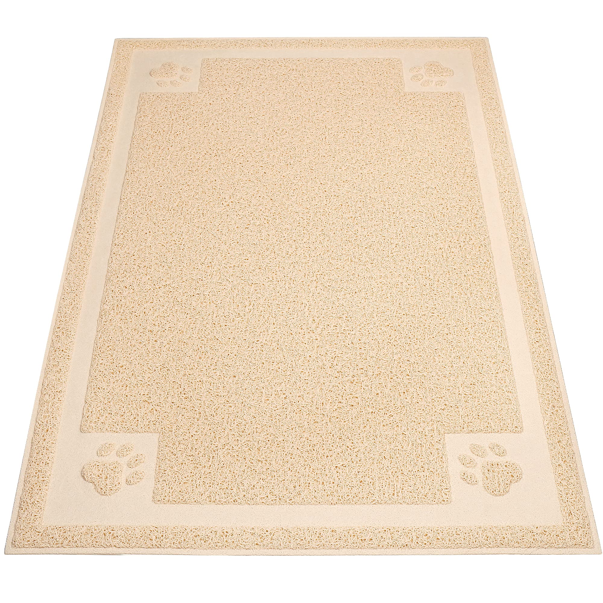 UPSKY tapis-litière grand 35x23 capturant les grains et réduisant le nettoyage.