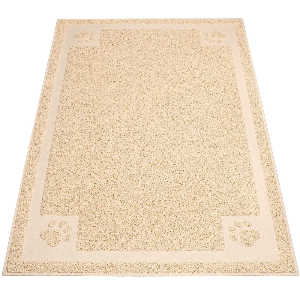 UPSKY tapis-litière grand 35x23 capturant les grains et réduisant le nettoyage.