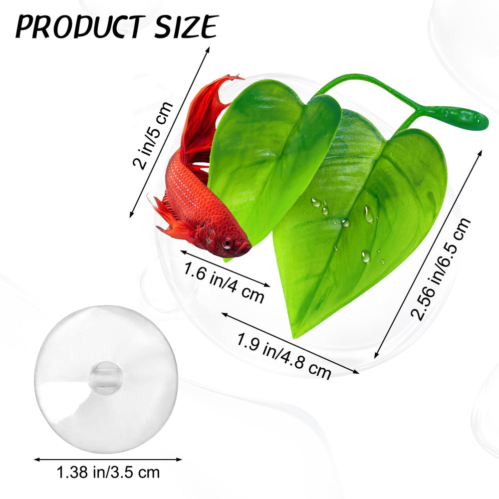 URATOT tapis-feuille-betta tapis-grande-petite avec feuilles de tailles variées