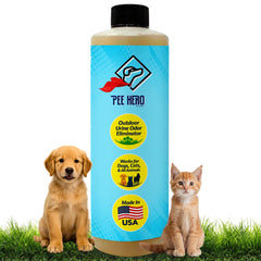 Pee Hero Urea-Z: concentré 16 oz en bouteille, facile à diluer.