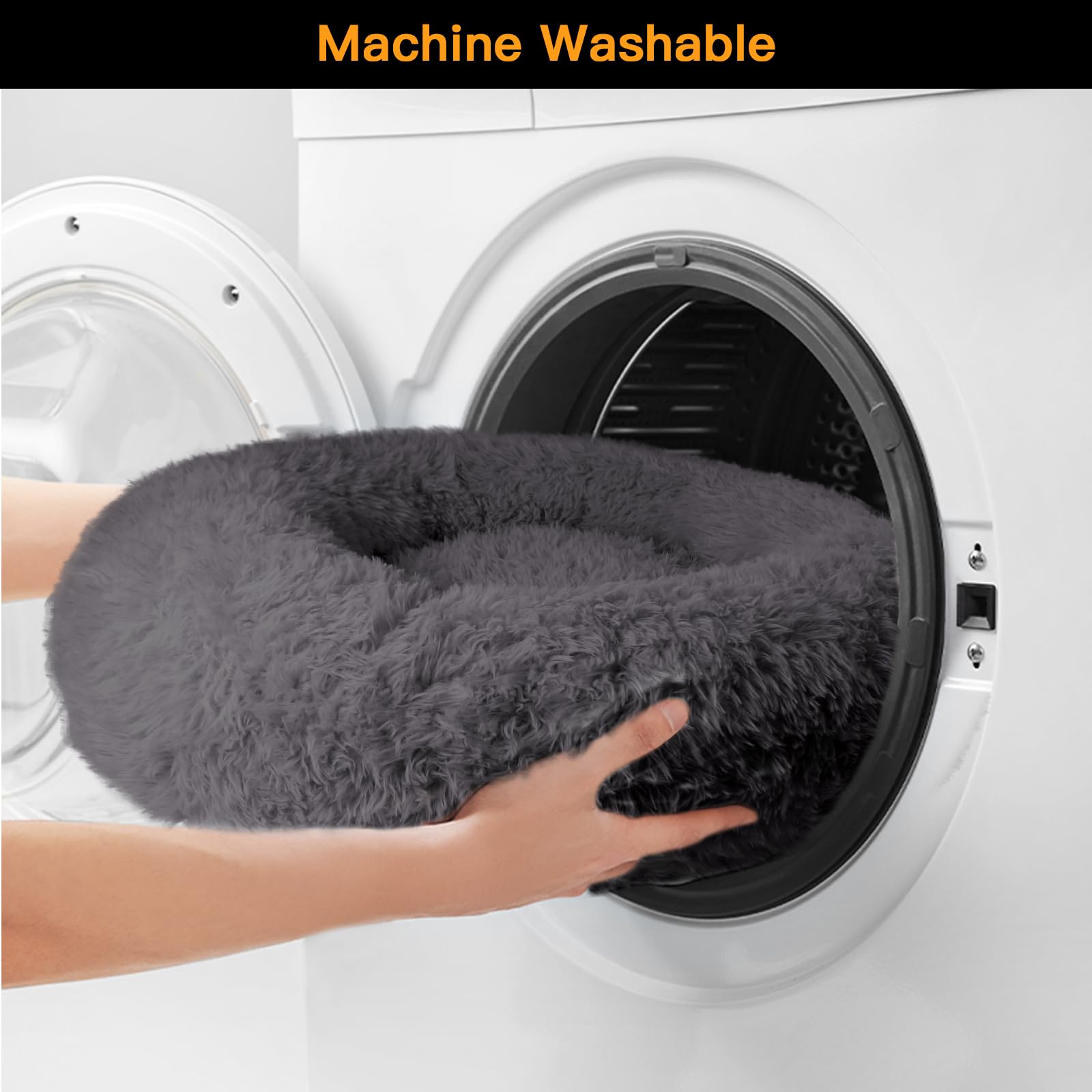 URGVANZ PET lavage en machine sans fermeture éclair, nettoyage pratique