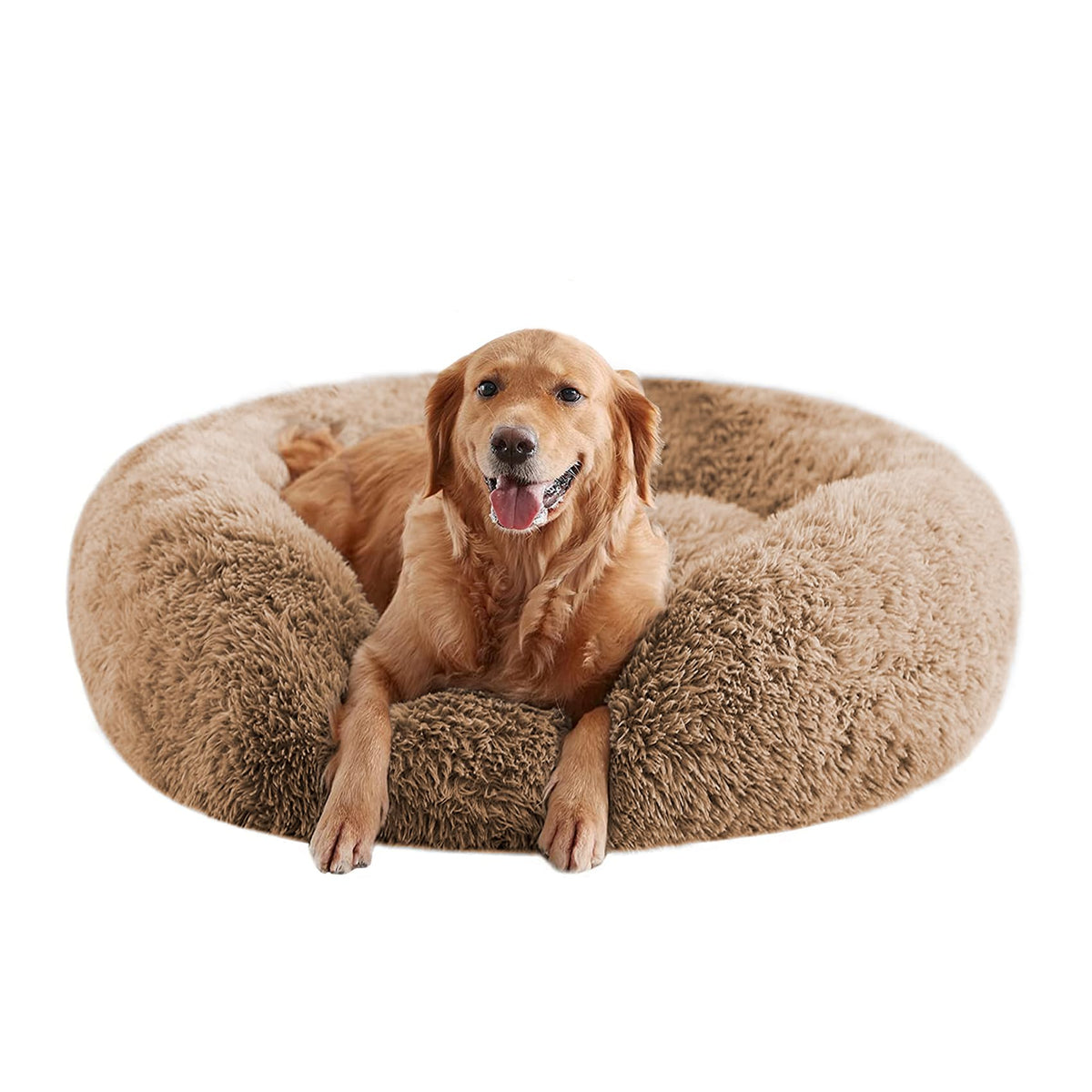 URGVANZ PET peluchon donut pour chien grand confort au repos