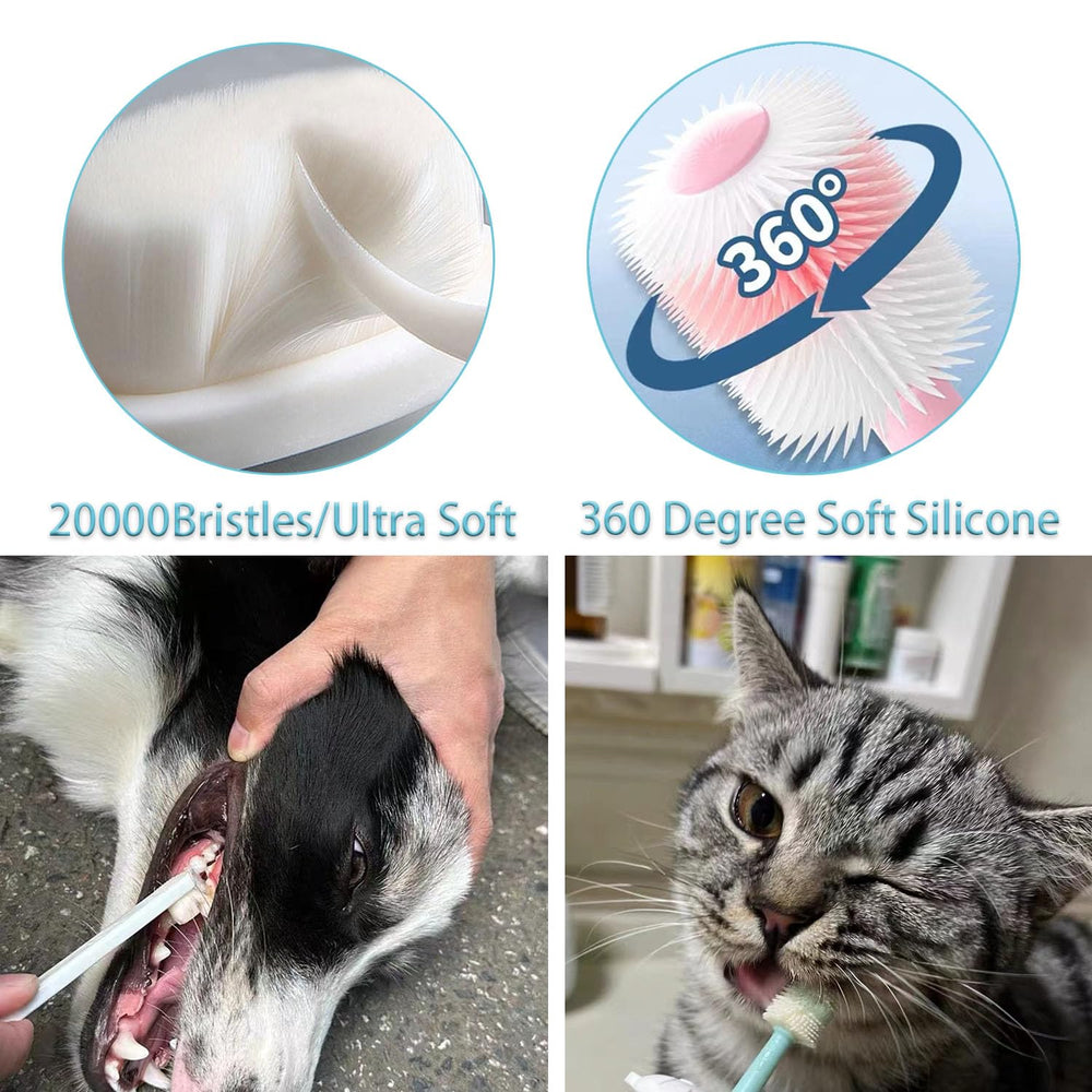 URMYONLY brosse doigt en silicone, toucher doux et contrôle