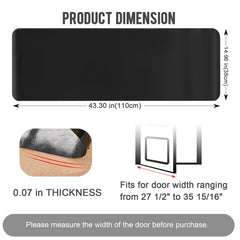 Uross Protege-Tapis angles arrondis: design élégant et bord sûr.
