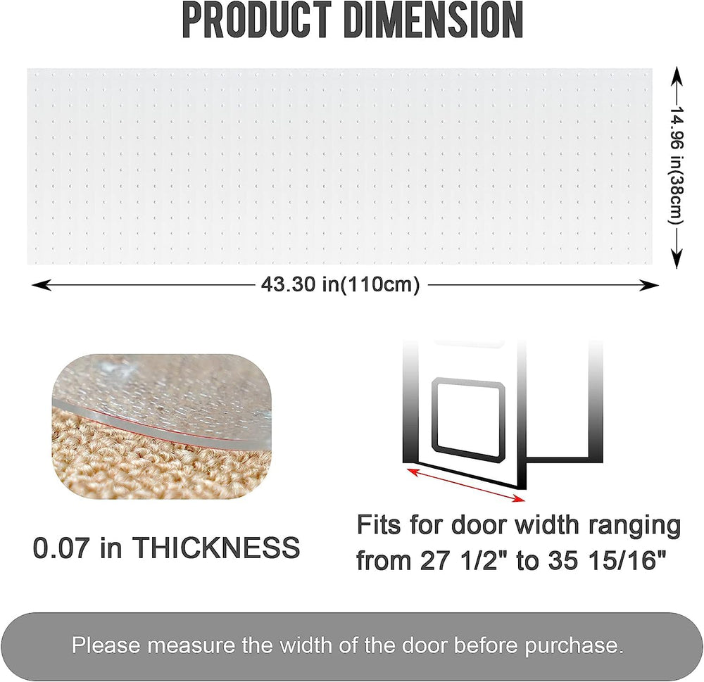 Uross protection en PVC recyclable, épaisseur 1,8 mm pour durabilité.