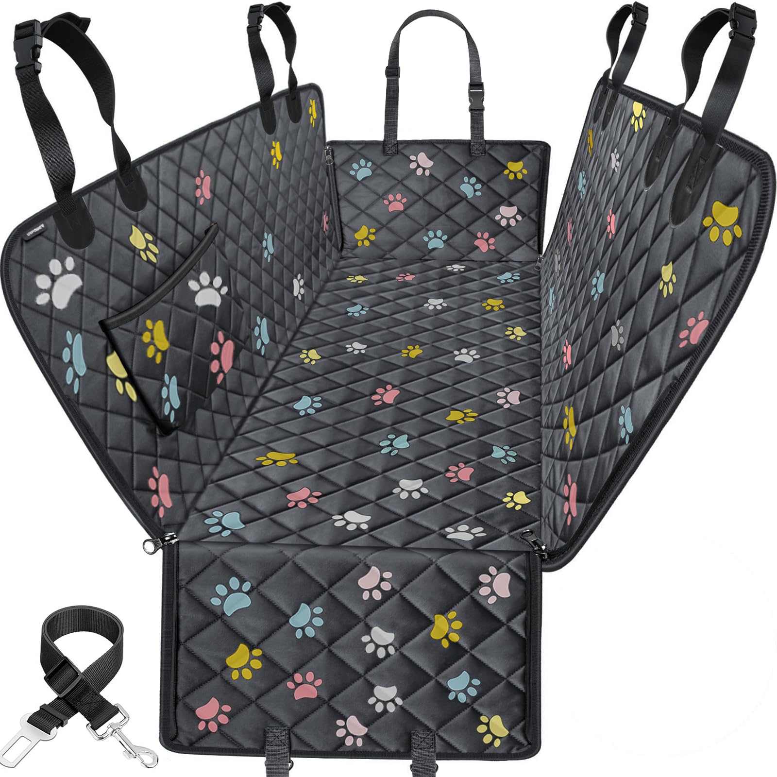 URPOWER couvre-siège arrière hamac chien imperméable et durable.