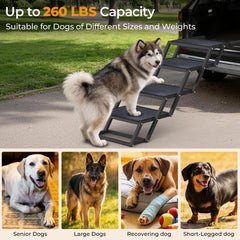 URPOWER escalier chien pliable et compact facilite le rangement.