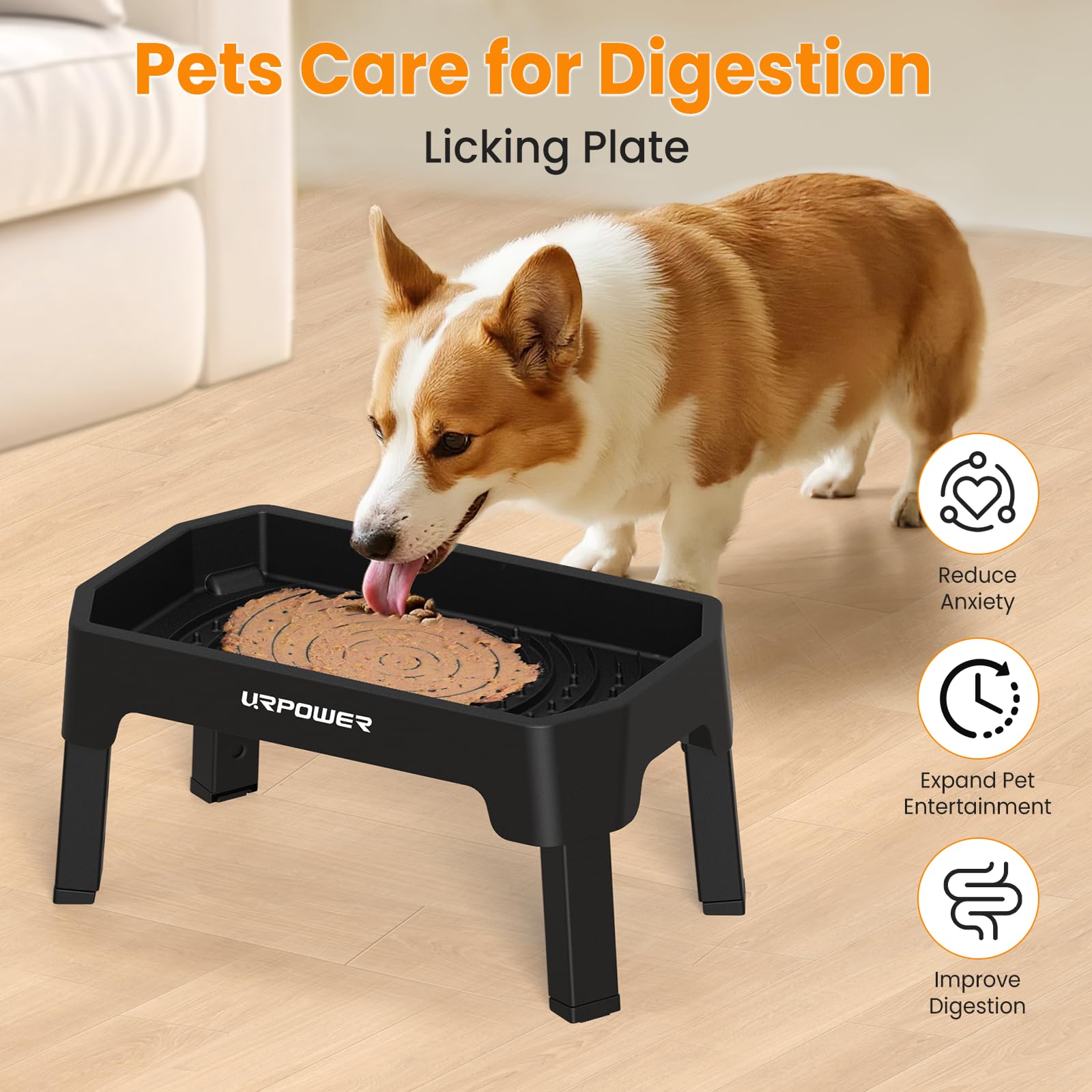UrPower pieds pliables et rangement facile.