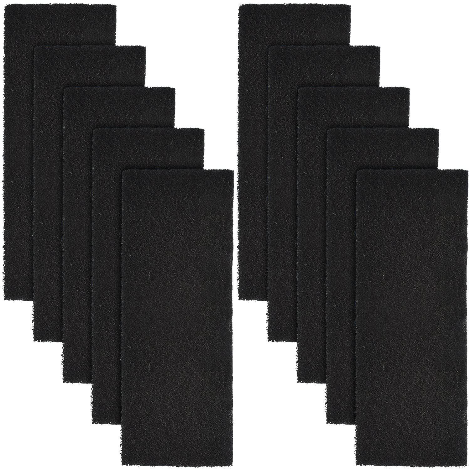 USEAMIE filtre charbon litière oval – absorption efficace des odeurs autour du bac.