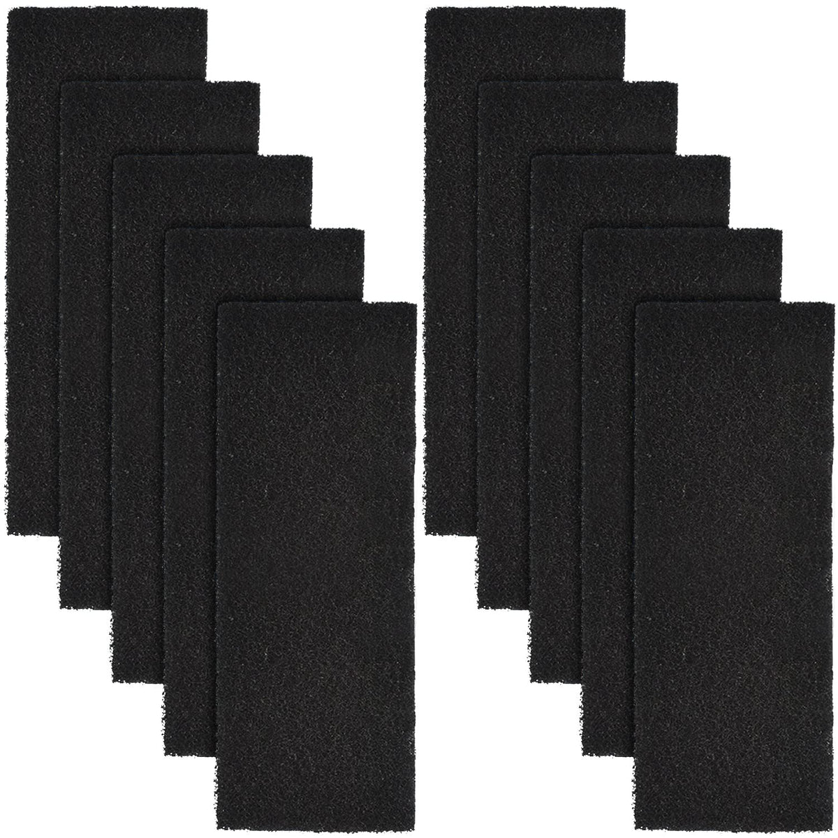 USEAMIE filtre charbon litière oval – absorption efficace des odeurs autour du bac.