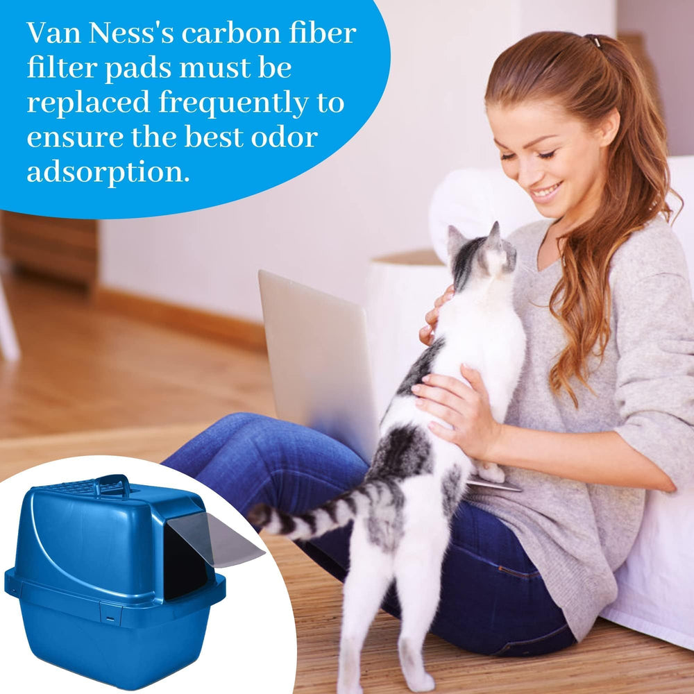 USEAMIE filtre charbon actif litière, absorption des odeurs et air intérieur plus frais.