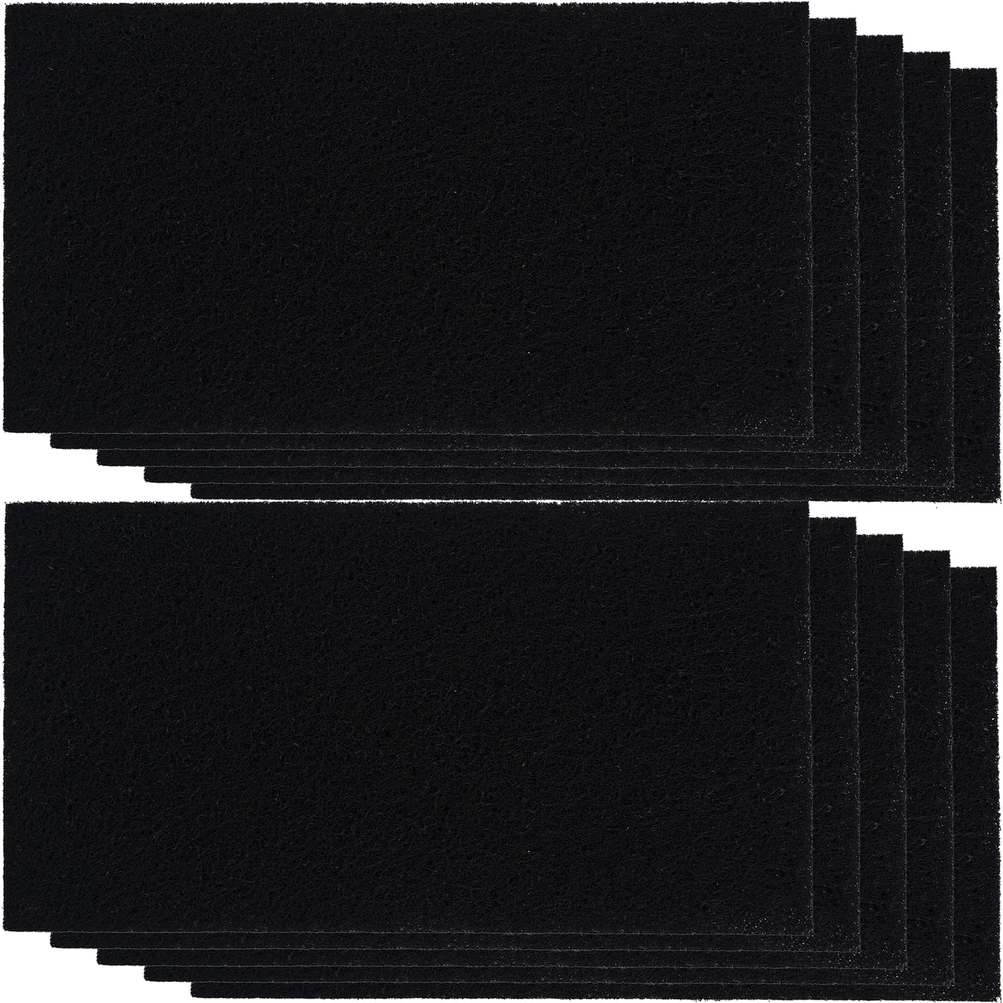 USEAMIE filtre litière charbon actif 10-pack, réduction rapide des odeurs.
