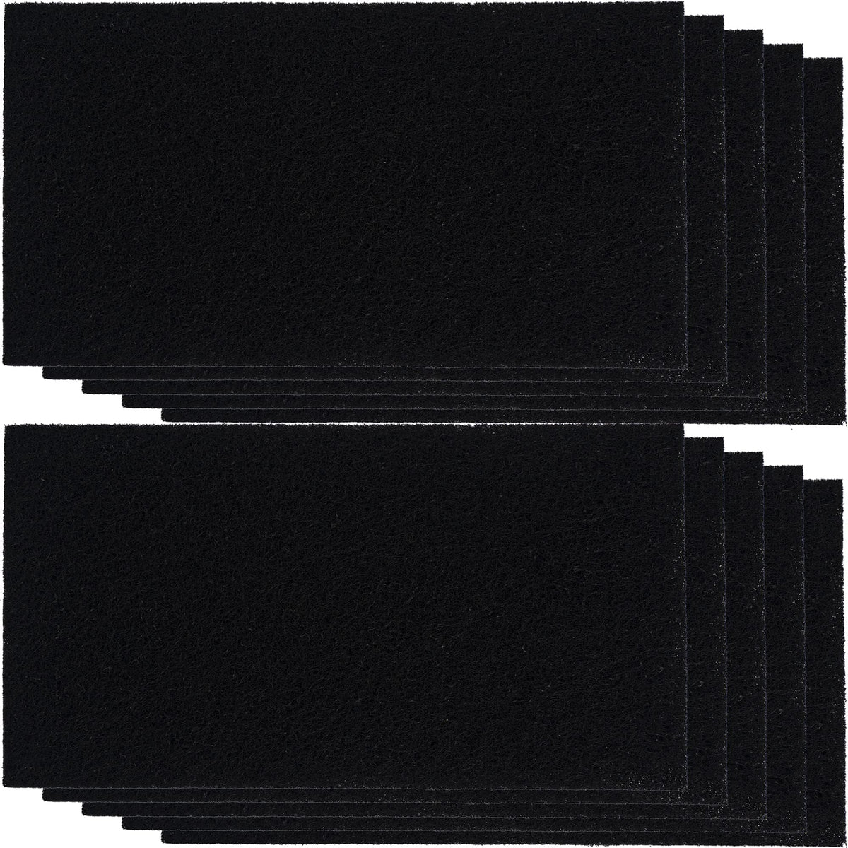 USEAMIE filtre litière charbon actif 10-pack, réduction rapide des odeurs.