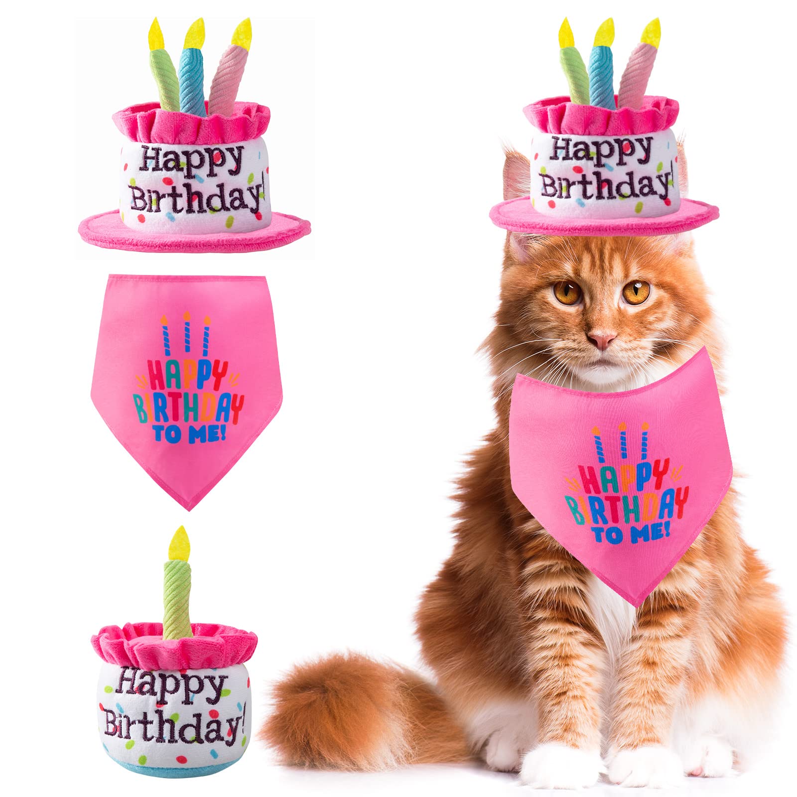 Taille 4x4x5 Ushang Pet gâteau chat, adapté aux chatons.