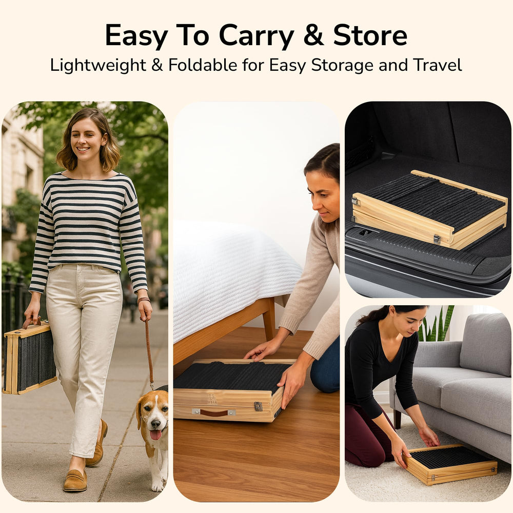 USIA Pente pliable et compacte, rangement discret