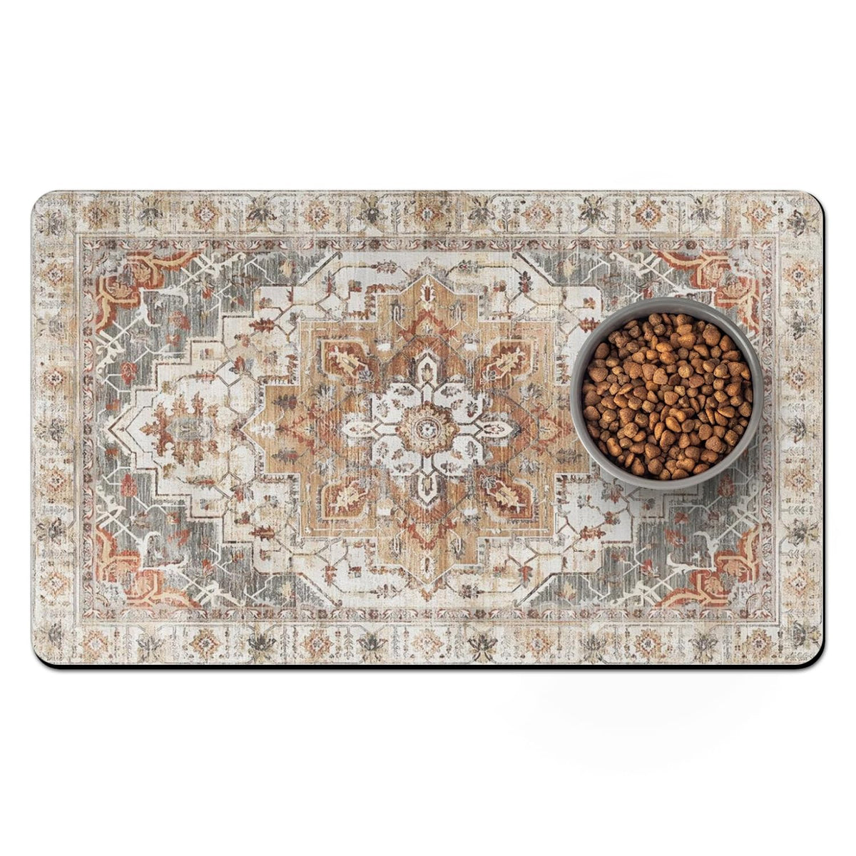 Usnfhcaw tapis-alimentation-absorbant: absorbant et rapide, protège les surfaces autour des gamelles.