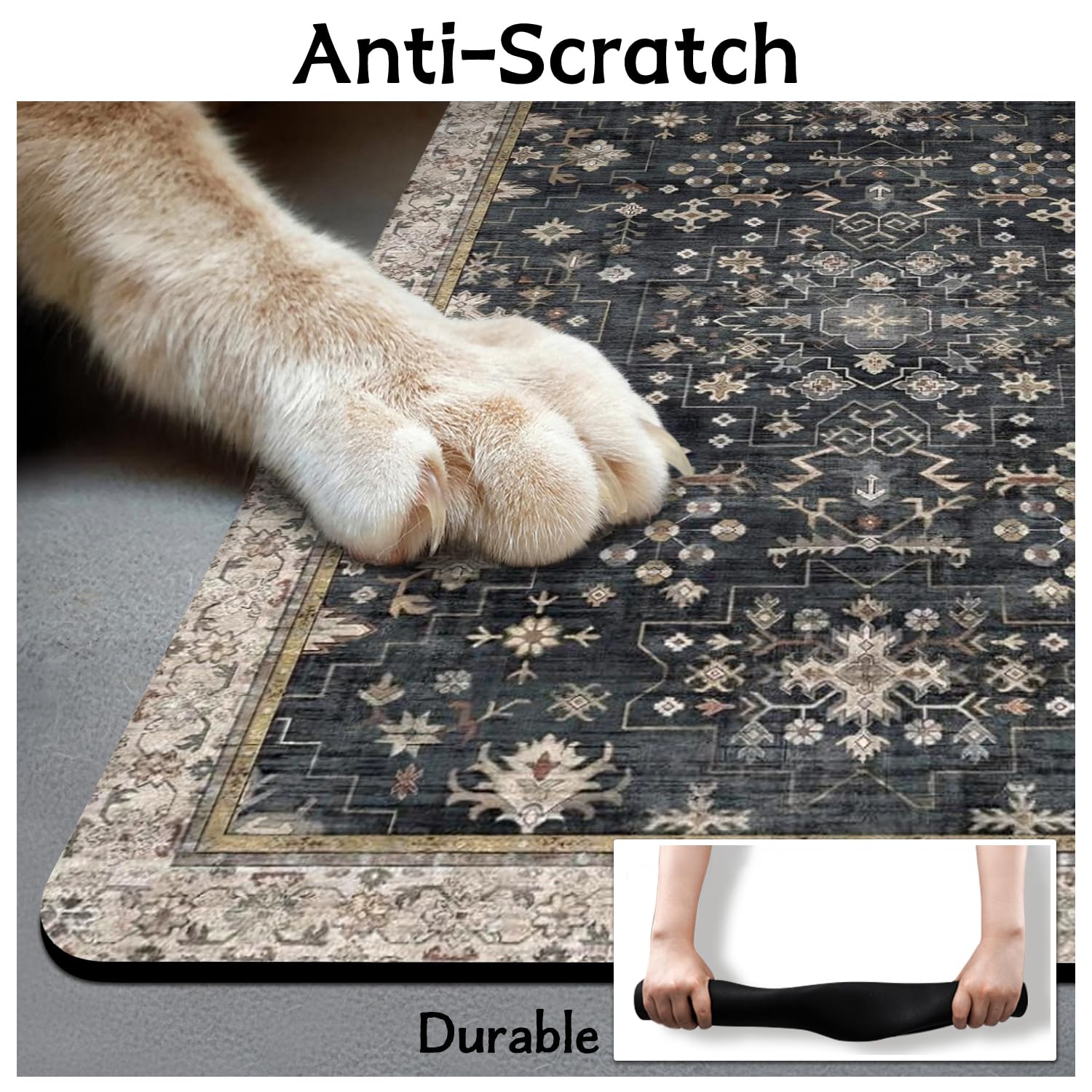 Usnfhcaw tapis cadeau pour animaux—design pratique et confortable.