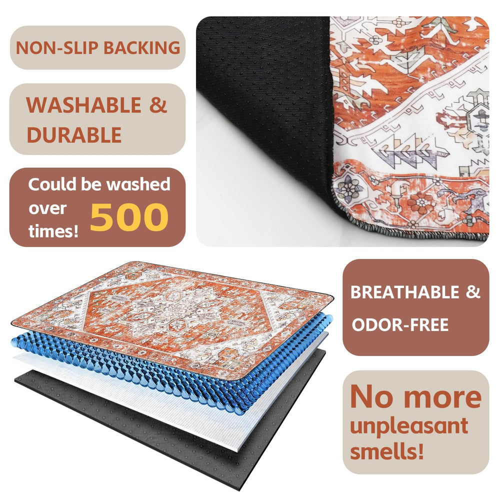 Usnfhcaw tapis pour cage chien, confort et securite pendant les pauses.