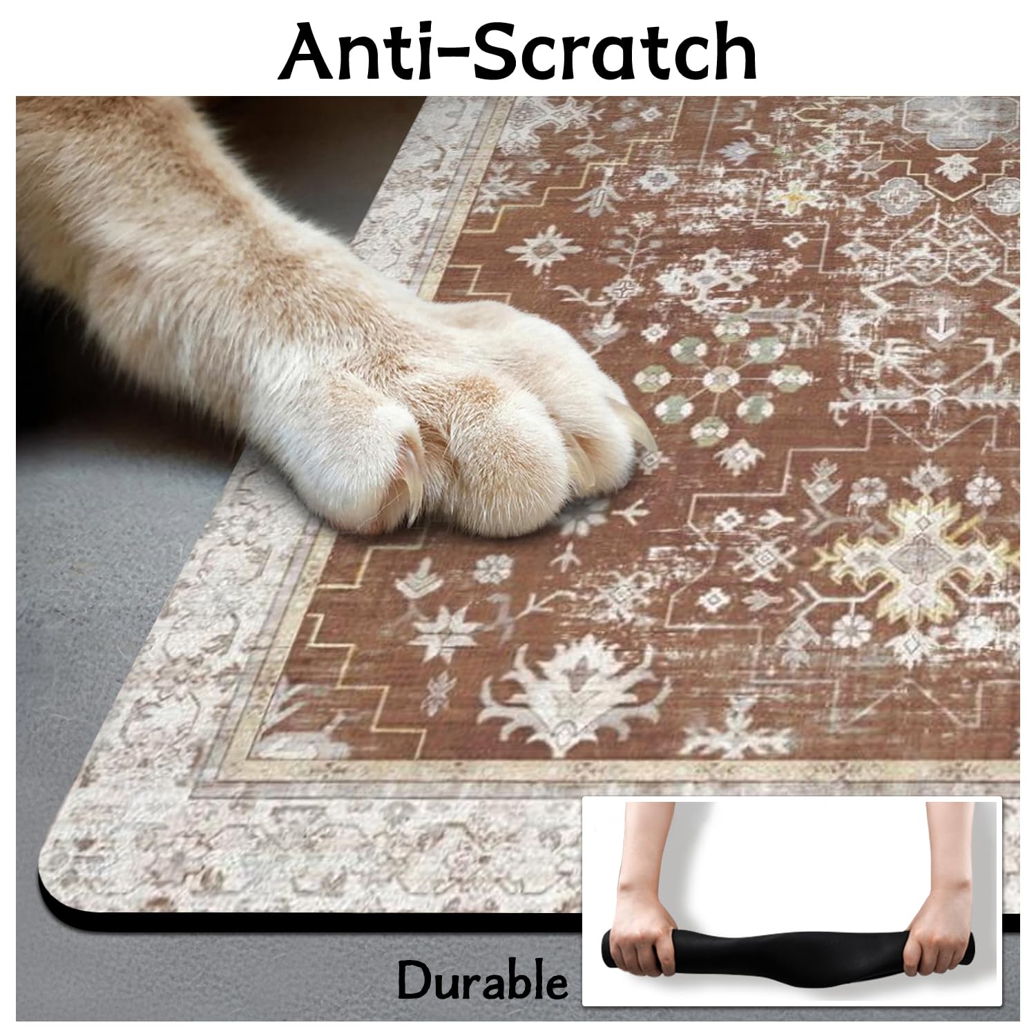 Usnfhcaw tapis décoratif et pratique parfait comme cadeau pour animaux