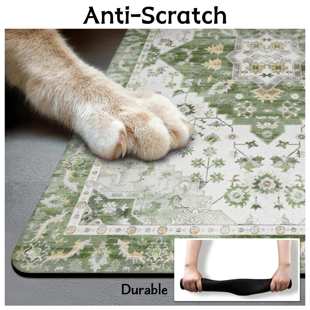 Usnfhcaw tapis polyvalent, utile sous distributeurs et litière