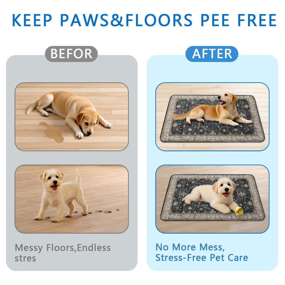 Usnfhcaw tapis-education-chien-24x36: pratique pour l'entraînement et le repos.