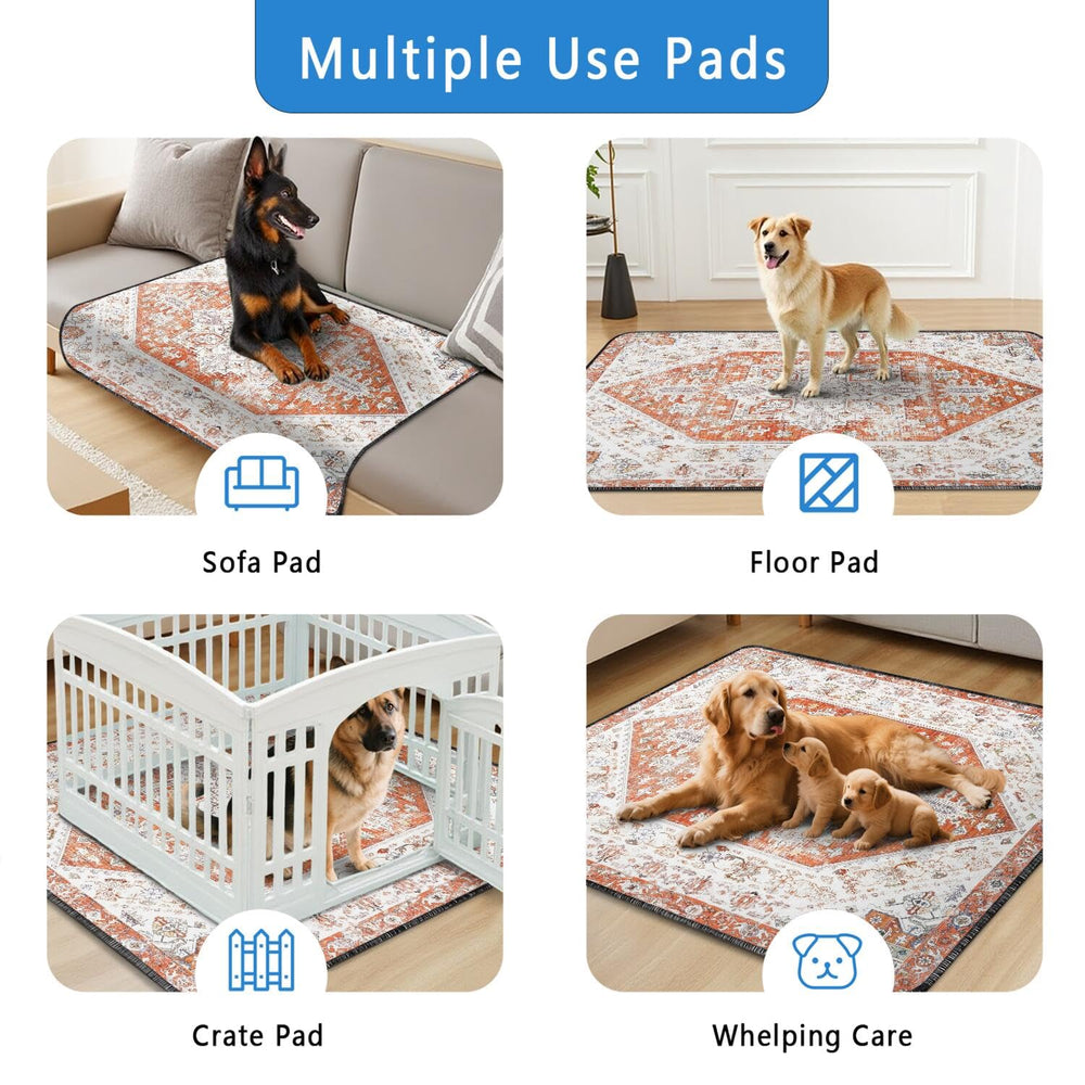 Usnfhcaw tapis lavable en machine, entretien facile et reutilisable.