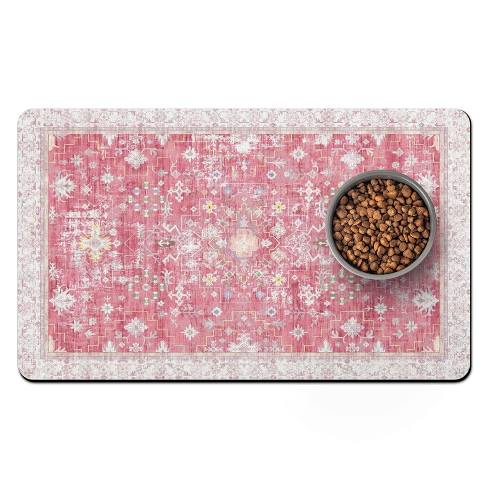 Usnfhcaw tapis nourriture chien – absorbant rapide pour repas propres et sans traces