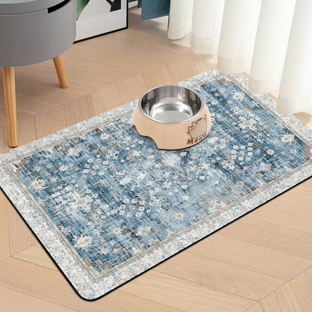 Usnfhcaw tapis-nourriture-chien-sechage-rapide, sèche rapidement après les repas