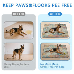 Usnfhcaw tapis-pipi-chien anti-glisse doux, surface confortable pour votre compagnon.