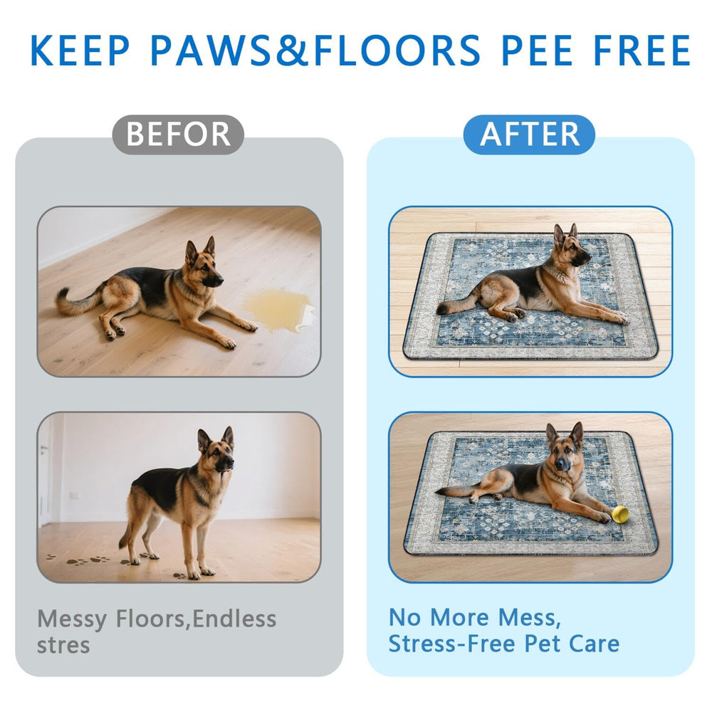 Usnfhcaw tapis-pipi chien anti-odeur maintient une pièce agréable
