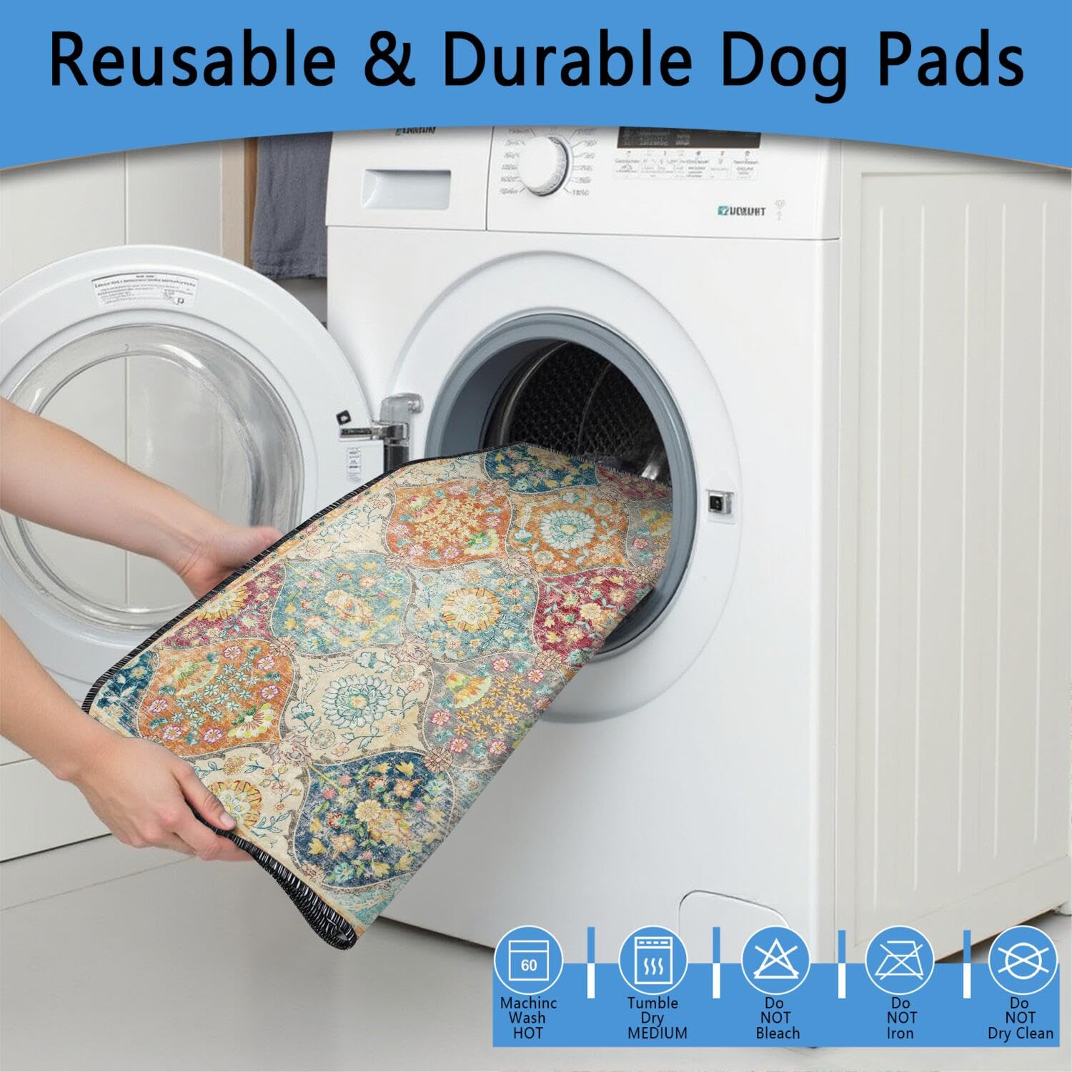 Usnfhcaw tapis-pipi-chien voiture voyage, pratique et facile à nettoyer.