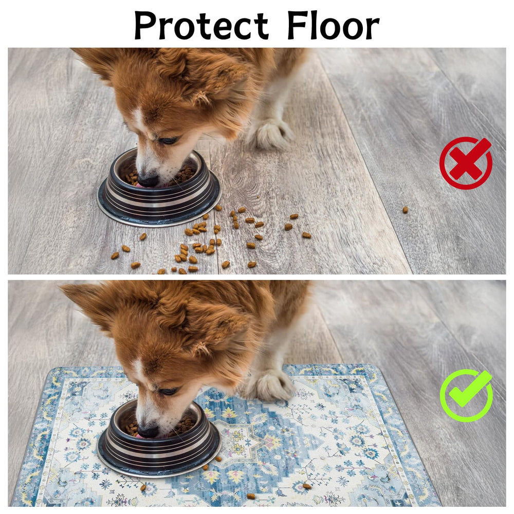 Usnfhcaw tapis-protection-sol: protège les sols des déversements et traces de pattes.