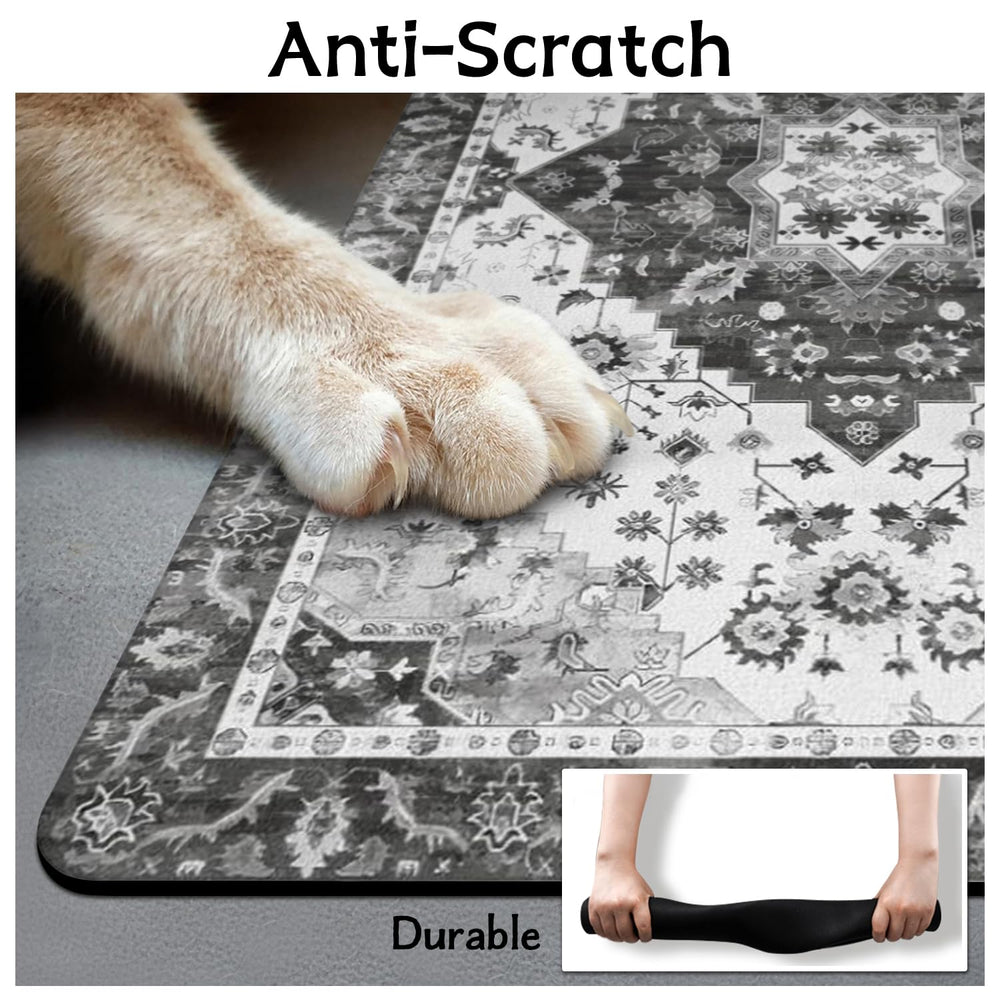 Usnfhcaw tapis-rangement-rollable: se roule facilement pour rangement.