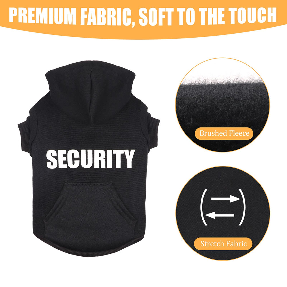 Sweat Uteuvili pour chien, poches interactives pour jouets et friandises.