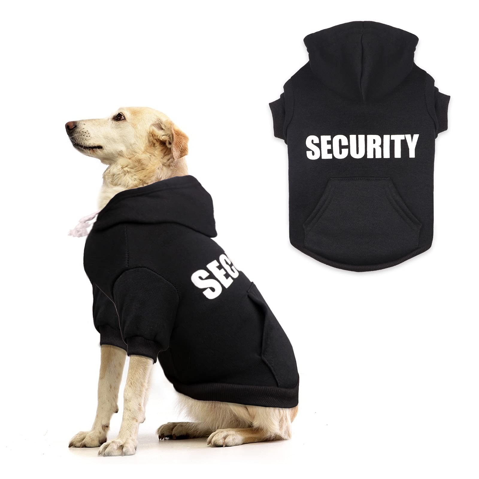 Uteuvili sweat-chien capuche Fleece brossé douceur chaleur