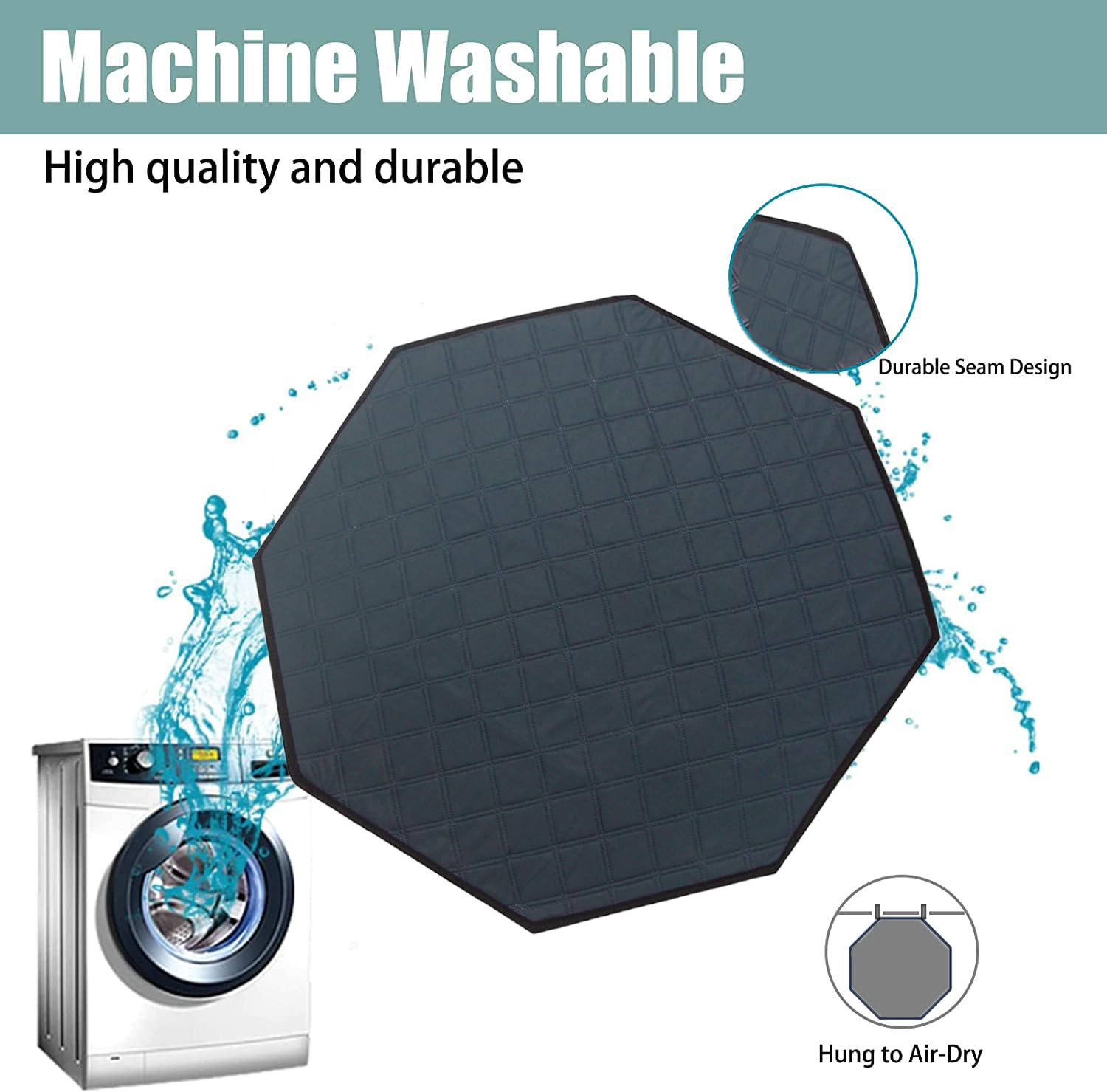Tapis Zhilishu utilisable intérieur et extérieur, idéal en voyage et jeu.