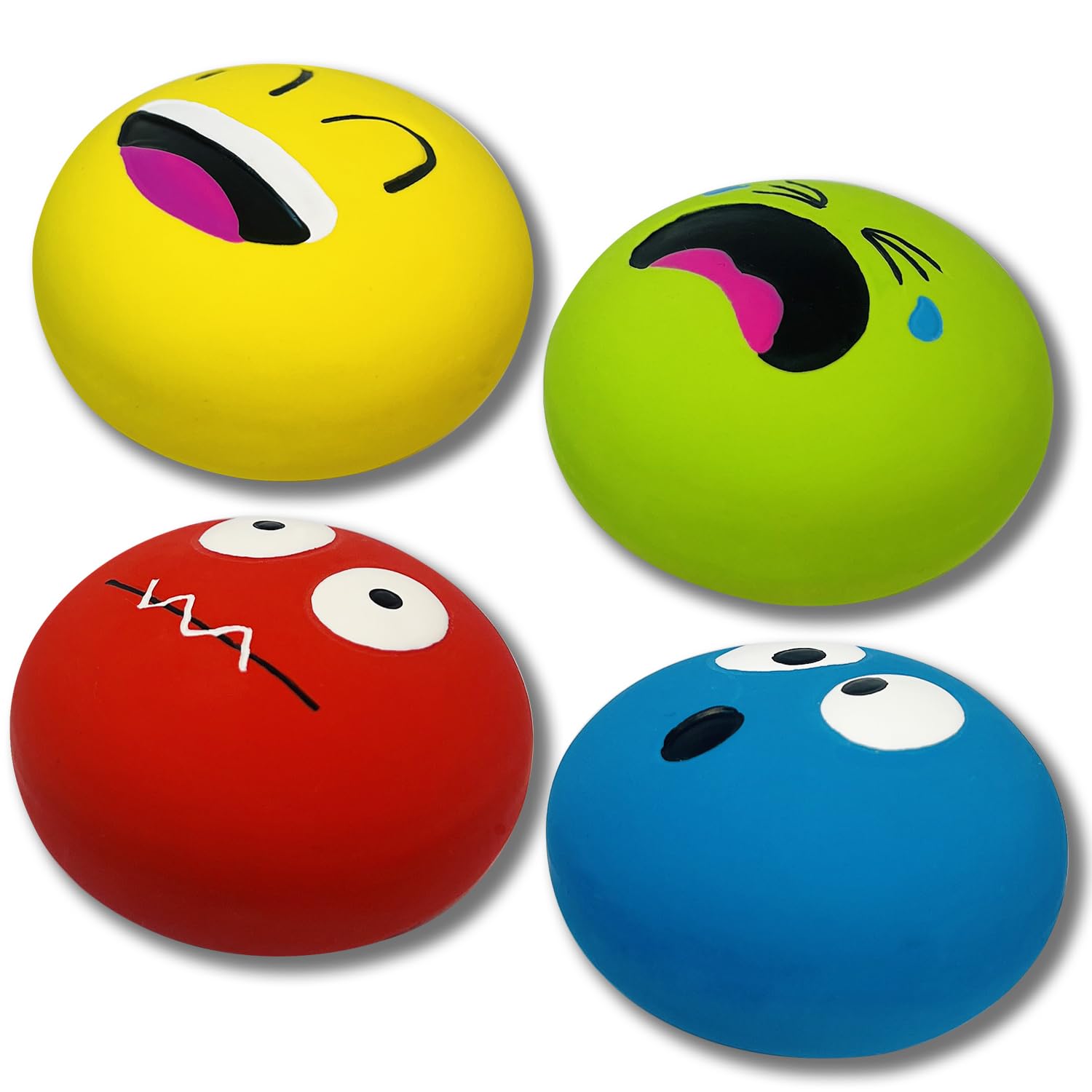 UTOMING: balle siffante en latex pour chiot miniature, idéale pour jeux et exercice.