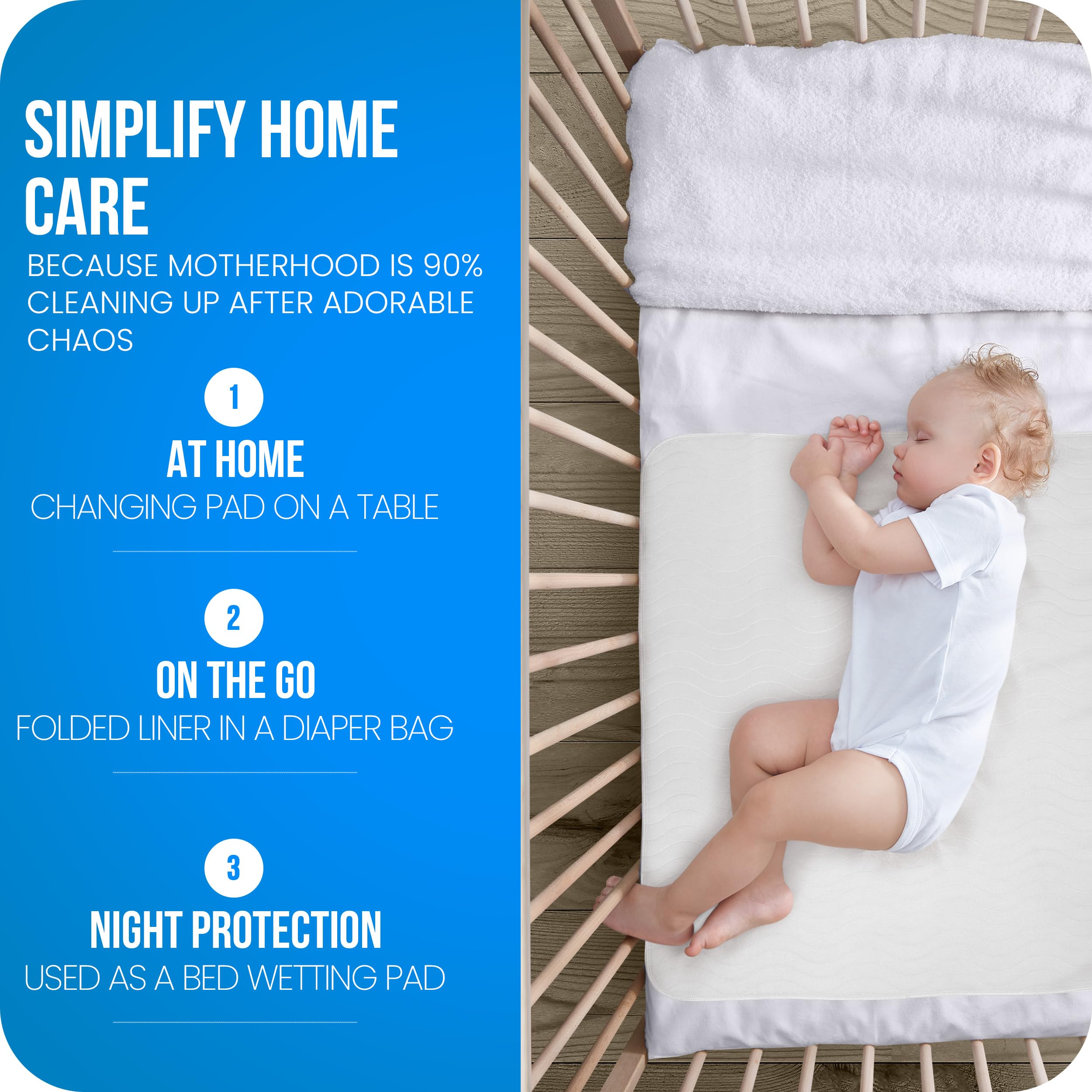 Utopia Bedding protection matelas: couverture douce et absorbante pour les nuits.