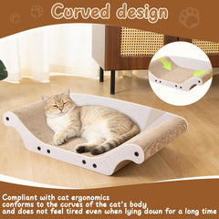UUig grand canapé-grattoir pour chats actifs