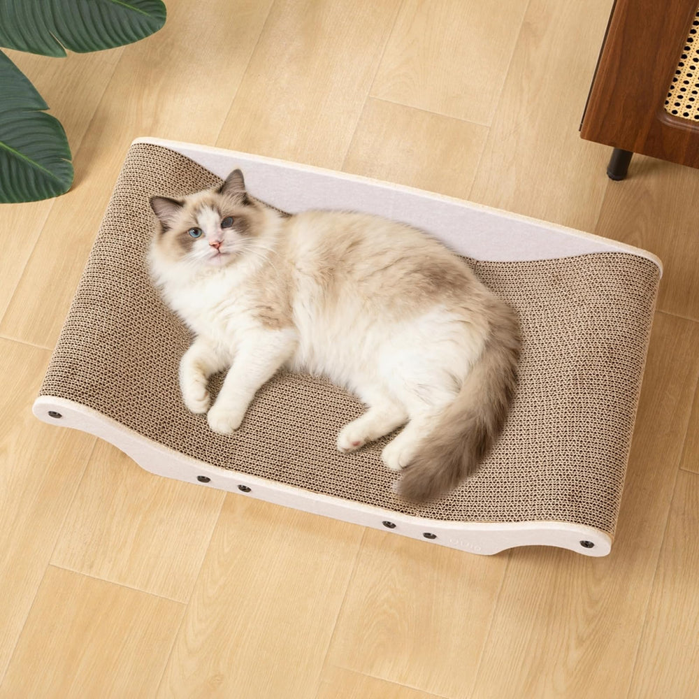 UUig chat-grattoir-lit-carton 25 pouces, pour se détendre et jouer