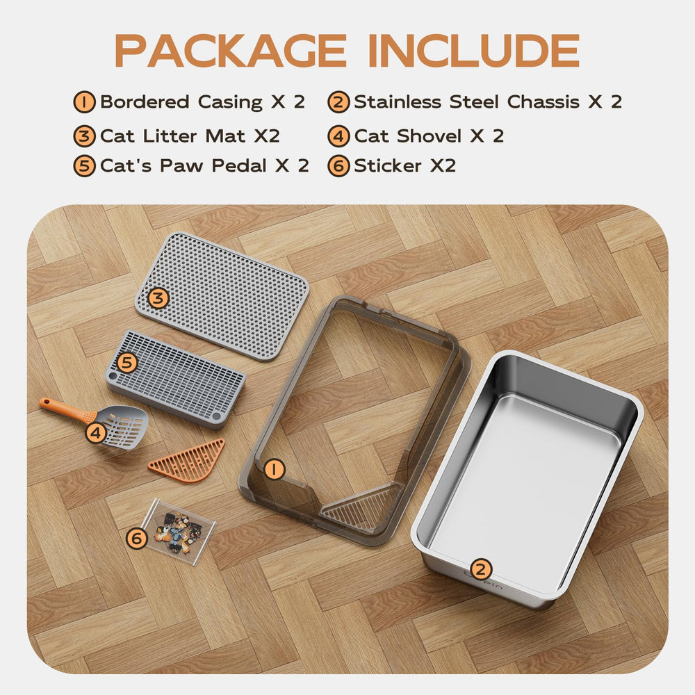 Autocollants personnalisables Uupin pour personnaliser le bac et encourager l'usage.