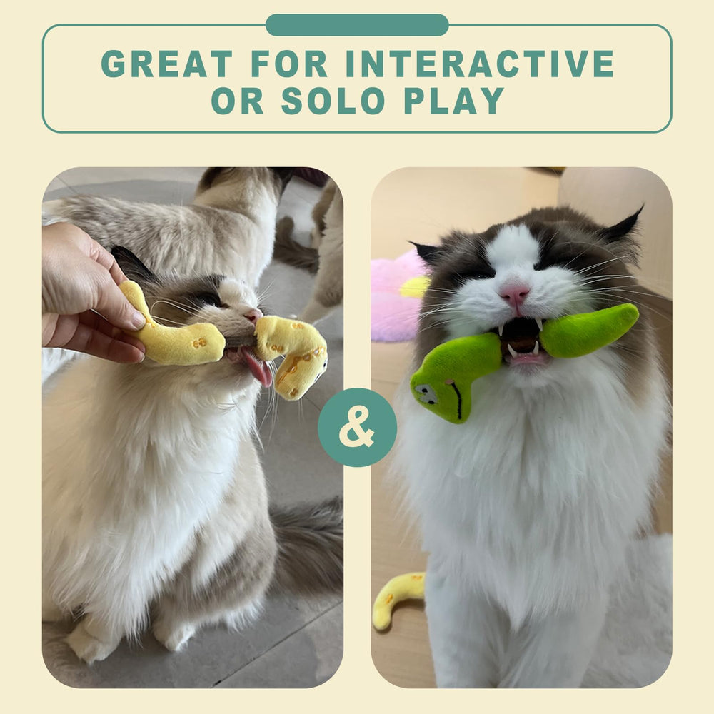 Jouet-chat-interieur doux, parfait pour divertir les chats au quotidien.